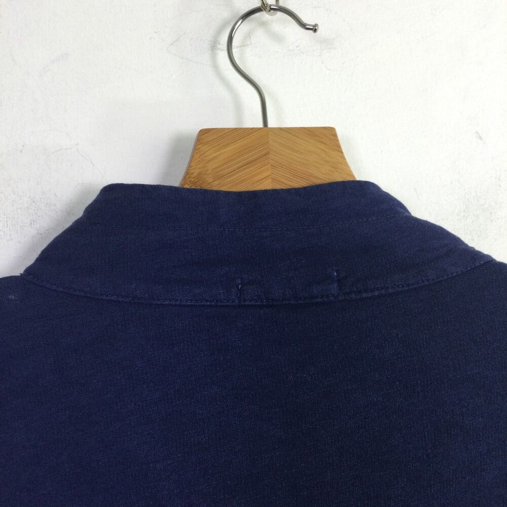 Fresh Produce Womens Sweatshirt Full zip-Up Long Sleeves Moonlight Blue Size XL - Picture 8 of 15